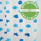Wiggly Fish Shower Curtain