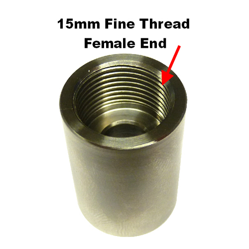 Shower Hose Converter 15mm to 15mm Fine Thread Image 3