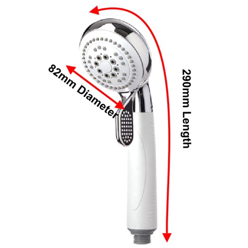 Assistive 4 Function Shower Head Image 2