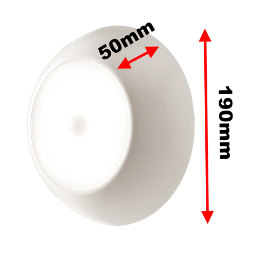 Battery Powered LED Ceiling Or Wall Pull Cord Light Image 2