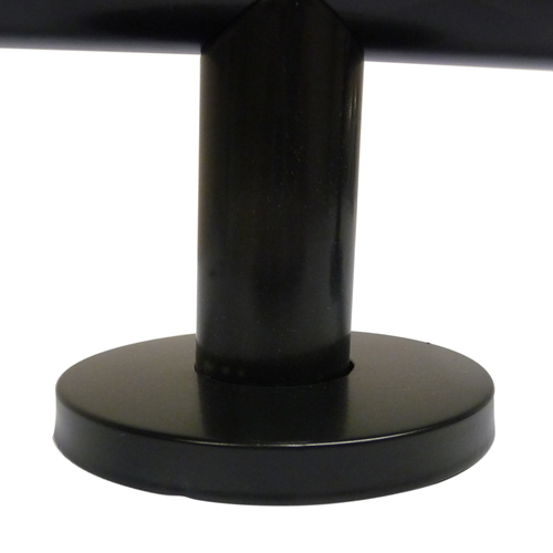 Matt Black Luxury Curved Stainless Steel 32mm Grab Rail Image 6