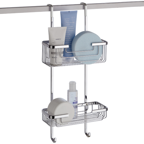 Hanging 2 Tier Shower Caddy Image 1