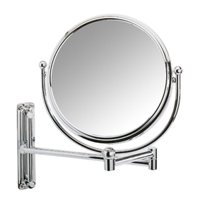 Cosmetic Wall Mounted Swivel Arm Mirror 