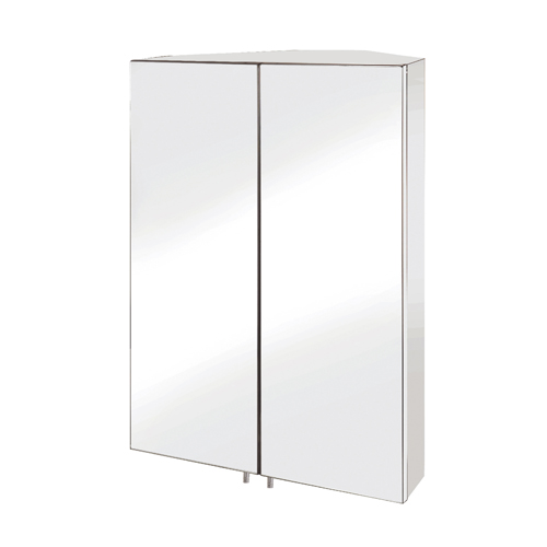 Avisio Double Door Corner Cabinet Image 1