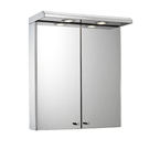 Shire Double Door Illuminated Cabinet