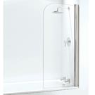 550mm Compact Bath Screen White