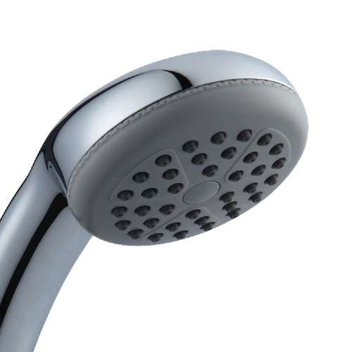 Soft Spray Single Mode Chrome Shower Head Image 4