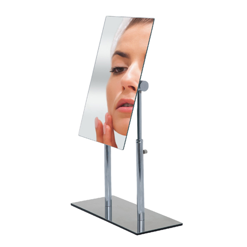 Wenko Free Standing Cosmetic Square Mirror Pinerolo Image 3