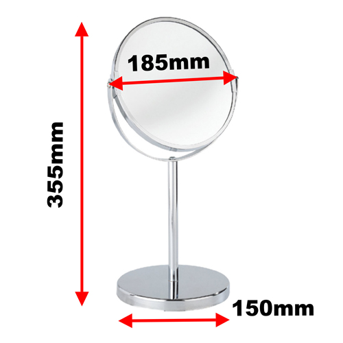 Free Standing Cosmetic Round Mirror Assisi  Image 5