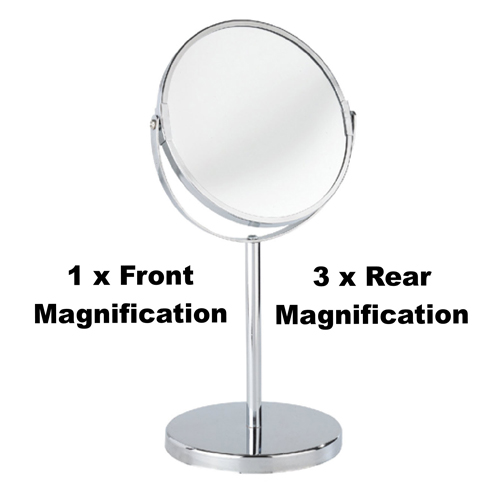Free Standing Cosmetic Round Mirror Assisi  Image 2