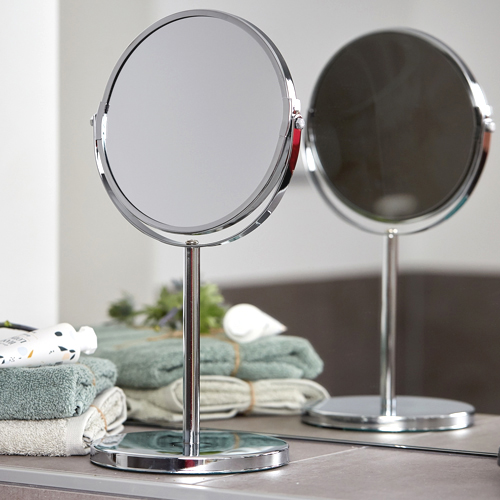 Free Standing Cosmetic Round Mirror Assisi  Image 3