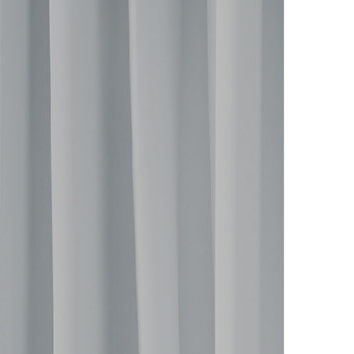 Mid Grey Shower Curtain 180cm x 180cm Image 1