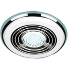 HIB Turbo Bathroom Inline Fan Cool White