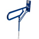 Hinged Fold Up Arm Support Blue
