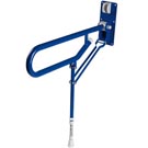 Hinged Fold Up Arm Support Blue