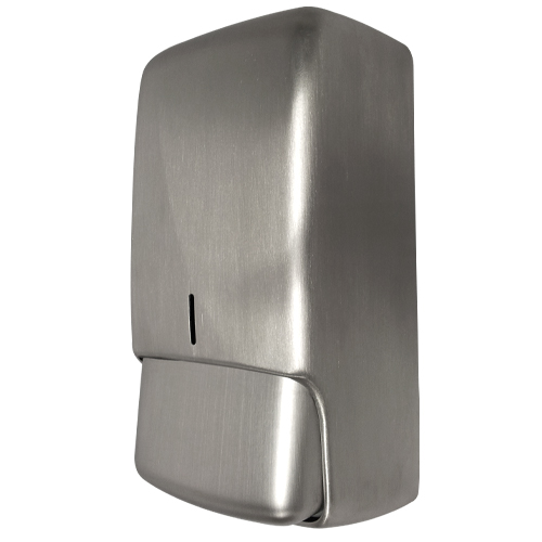 Futura Brushed Industrial Stainless Steel Soap Dispenser - Obsolete Image 1