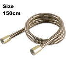 Gold Effect PVC Hi-Flow Shower Hose