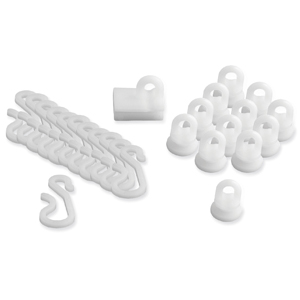 Hooks & Gliders White - 12 Pack