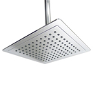 Square Slimline Chrome Shower Head