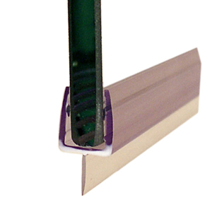 ClipSeal PS-4-6: Single Wiper seal for Bath Screens & Doors