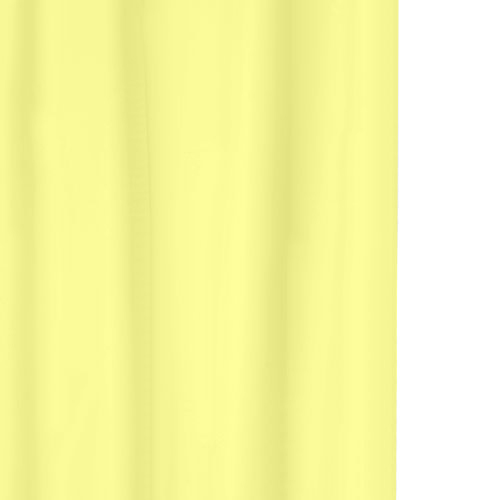 Plain Daisy Mimosa Shower Curtain 180cm x 180cm Image 1