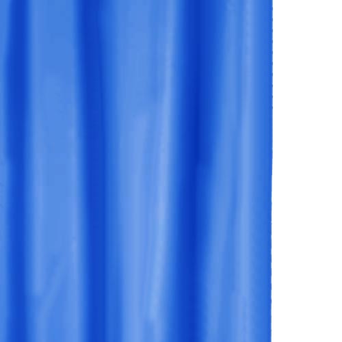 Dark Blue Shower Curtain 180cm x 180cm Image 1