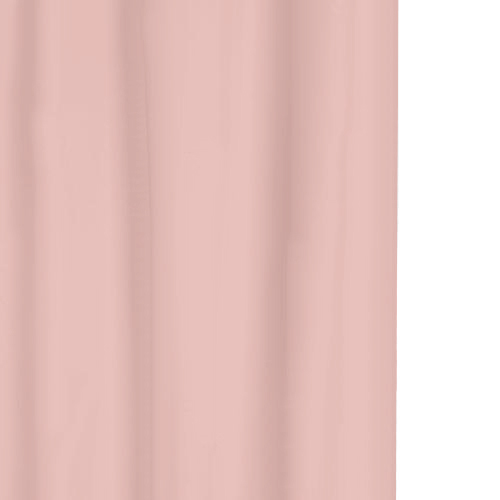 Plain Pink Shower Curtain 180cm x 180cm Image 1
