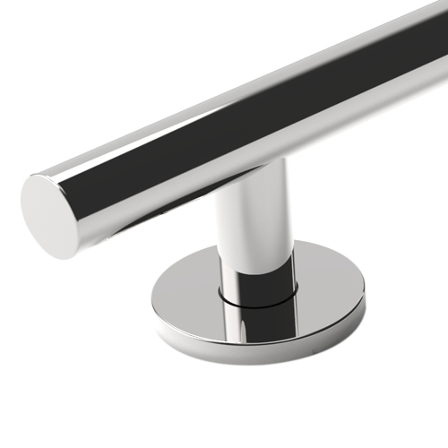 Polished Luxury Straight Stainless Steel 32mm Grab Rail Image 2