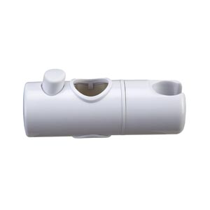 Riser Rail Button Bracket - For 25mm Tubes - White