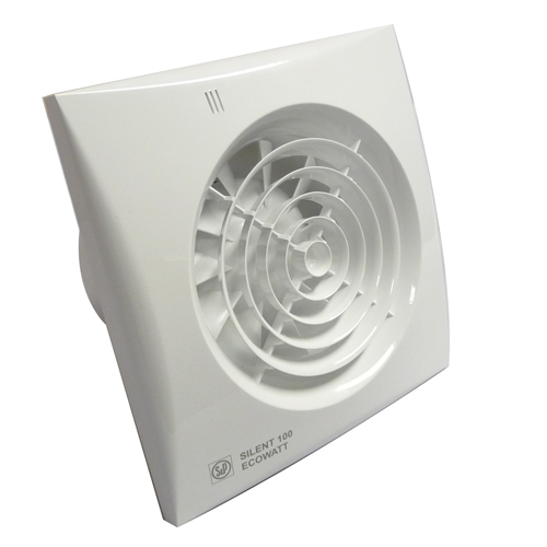 S&P Silent 100 Ecowatt Bathroom Fan Image 4