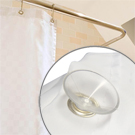 'Anti Cling' Polyester Shower Curtains