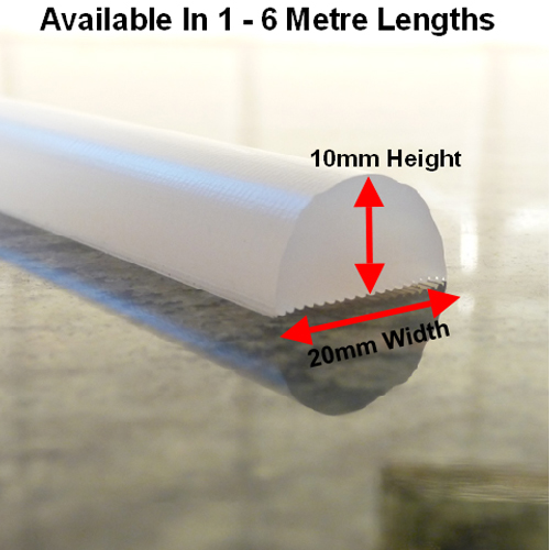 Shower Floor Seal 1m - Universal Fitting Image 2