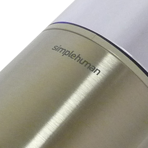 simplehuman Twin Clear Stainless Steel Dispenser - Obsolete Image 6