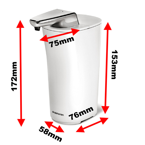 simplehuman Compact Sensor Pump Dispenser - Obsolete Image 2