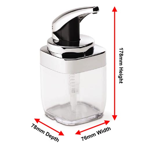 simplehuman Square Push Pump Dispenser - Obsolete Image 2
