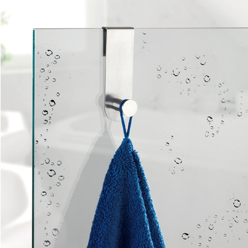 Single Shower Hook Celano Stainless Steel Image 4