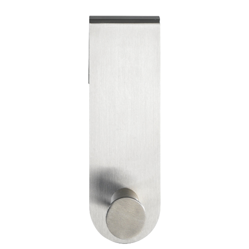 Single Shower Hook Celano Stainless Steel Image 3