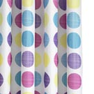 Textured Dots Shower Curtain