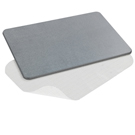 Wenko Grey Bath or Shower Mat Simi