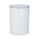 Wenko Inca White Swing Lid 5L Pedal Bin