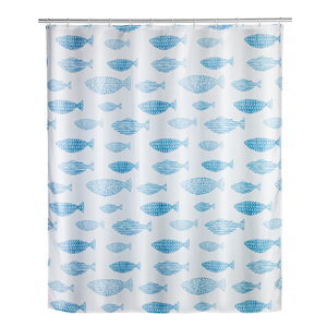 Wenko Aquamarin Shower Curtain 180cm x 200cm