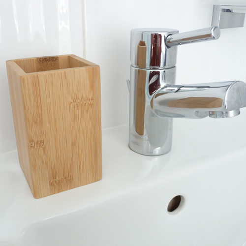 Wenko Padua Bamboo Wood Tumbler Image 4