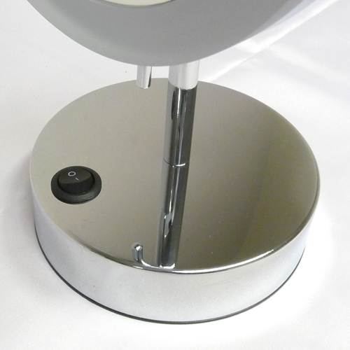 Wenko LED Illuminated Freestanding Round Mirror - Obsolete Image 4