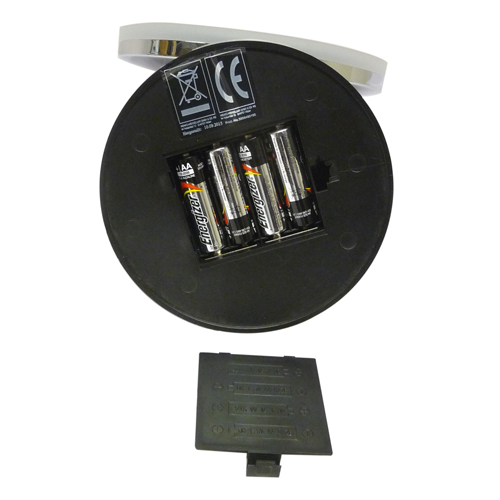 Wenko LED Illuminated Freestanding Round Mirror - Obsolete Image 7