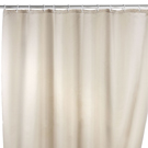 Plain Beige Shower Curtain