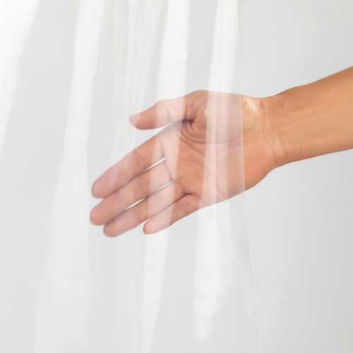 Wenko Clear PEVA Shower Curtain 180cm x 200cm Image 4