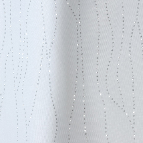 Wenko Deluxe White Shower Curtain 180cm wide x 200cm drop Image 3