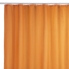 Wenko Uni Orange Shower Curtain