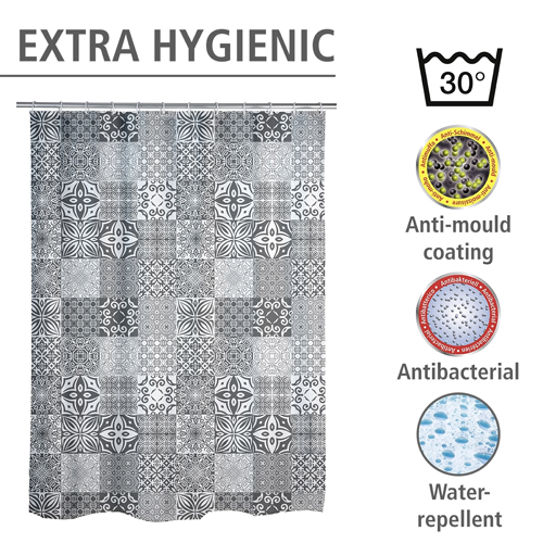 Wenko Portugal Shower Curtain 180cm x 200cm Image 3
