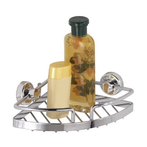 Wenko Power Lock Corner Shelf Sion Image 4